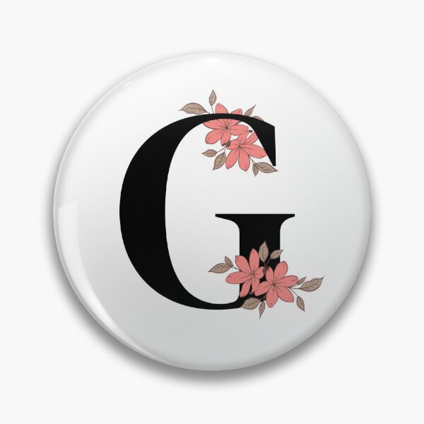 Item preview, Floral initial letter G designed and sold by Tenzeelaat.