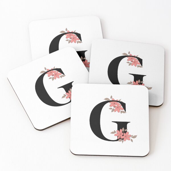 Item preview, Floral initial letter G designed and sold by Tenzeelaat.