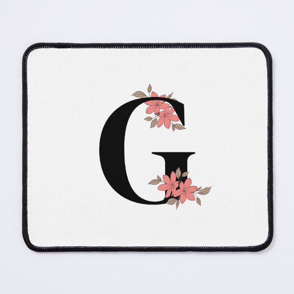 Item preview, Floral initial letter G designed and sold by Tenzeelaat.