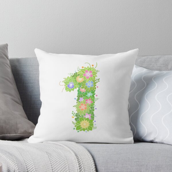 Item preview, Floral Letter "1" WeArePrettierThanFlowers designed and sold by birthflower.