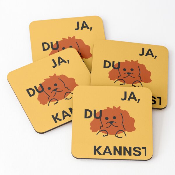 Item preview, JA, du kannst | Illustration of Cute Dog Breed designed and sold by RM-Journey.