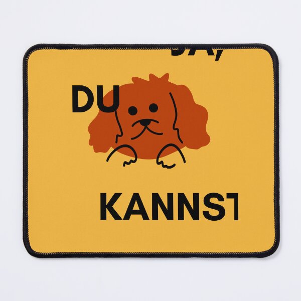 Item preview, JA, du kannst | Illustration of Cute Dog Breed designed and sold by RM-Journey.