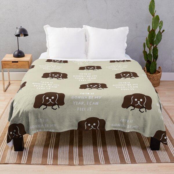 Item preview, 2078 is gonna be my year, I can feel it. | Illustration of Cute Dog Breed designed and sold by RM-Journey.