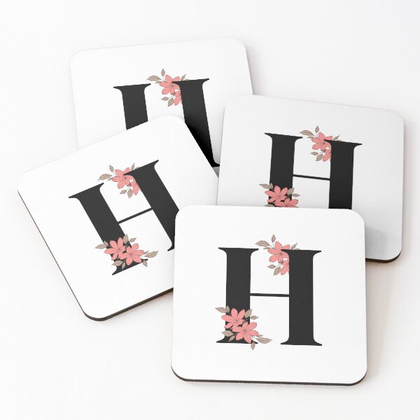 Item preview, Floral initial letter H designed and sold by Tenzeelaat.