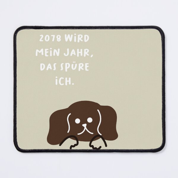 Item preview, 2078 wird mein Jahr sein, ich kann es fühlen | Illustration of Cute Dog Breed designed and sold by RM-Journey.