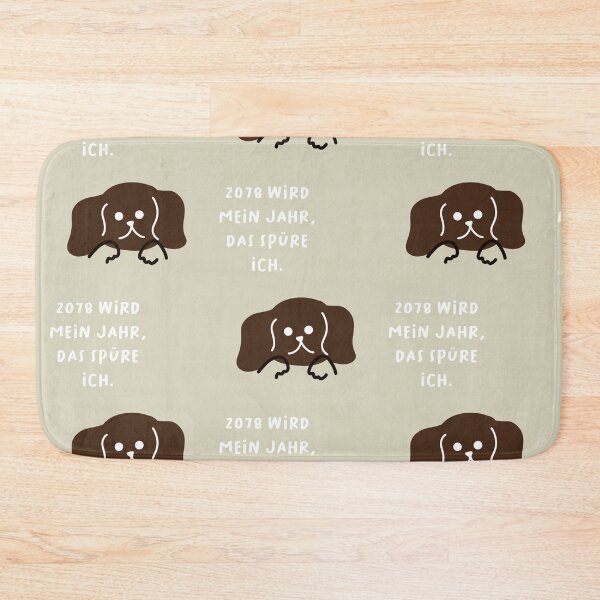 Item preview, 2078 wird mein Jahr sein, ich kann es fühlen | Illustration of Cute Dog Breed designed and sold by RM-Journey.