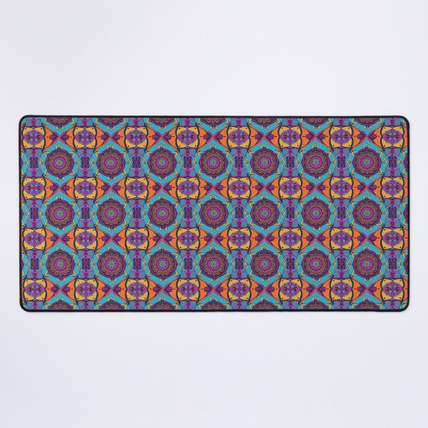 Item preview, Rainbow Colored Mandala, floral pattern designed and sold by Gaspirtz.