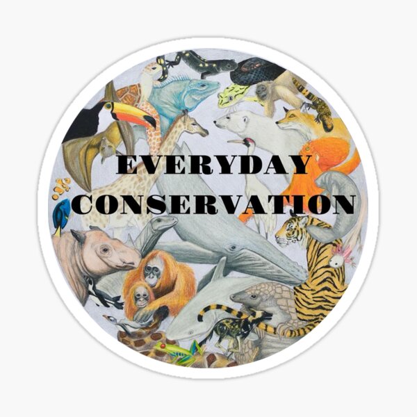 Everyday Conservation Sticker
