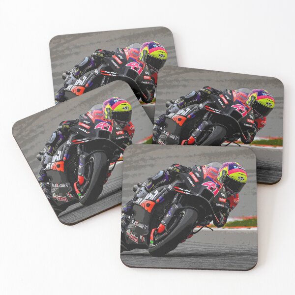 Item preview, Aleix Espargaró racing his 2024 motoGP motorcycle abstract designed and sold by Rodissimus1984.