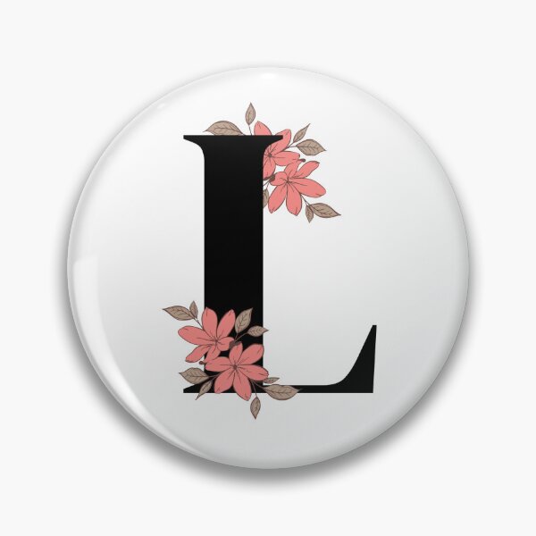 Item preview, Floral initial letter L designed and sold by Tenzeelaat.