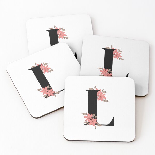 Item preview, Floral initial letter L designed and sold by Tenzeelaat.