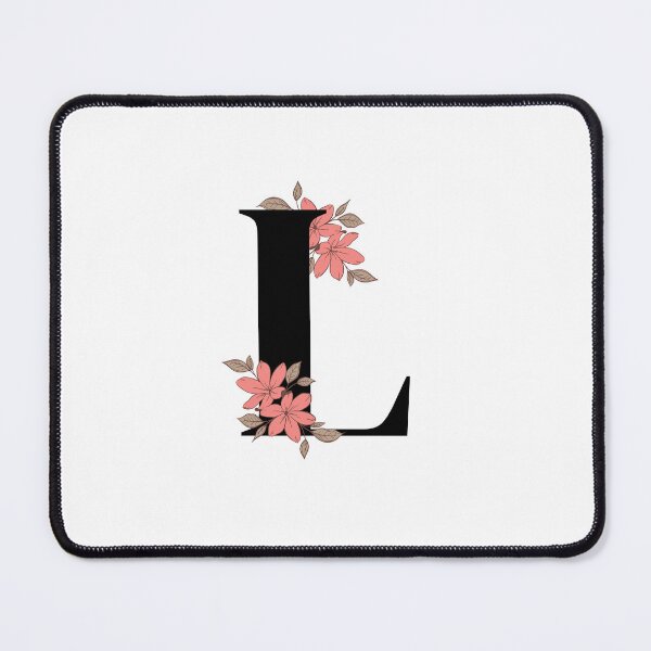 Item preview, Floral initial letter L designed and sold by Tenzeelaat.