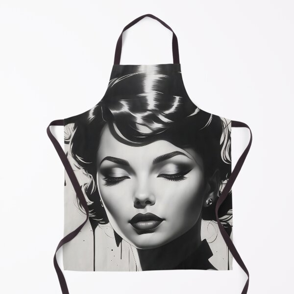 Item preview, Elegance in Monochrome Dreamlike Beauty designed and sold by ArtComixHaven.