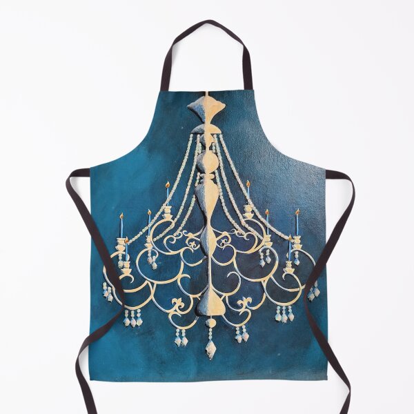 Item preview, Ornate white chandelier with bling designed and sold by norascorner.