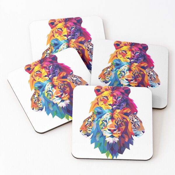 Item preview, Colourful Big Cats Design 2 of 16 designed and sold by Jenson Major.