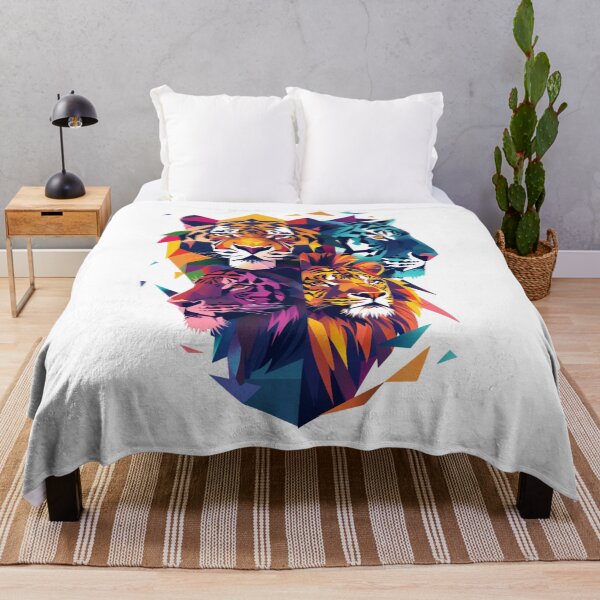 Item preview, Colourful Big Cats Design 3 of 16 designed and sold by Jenson Major.