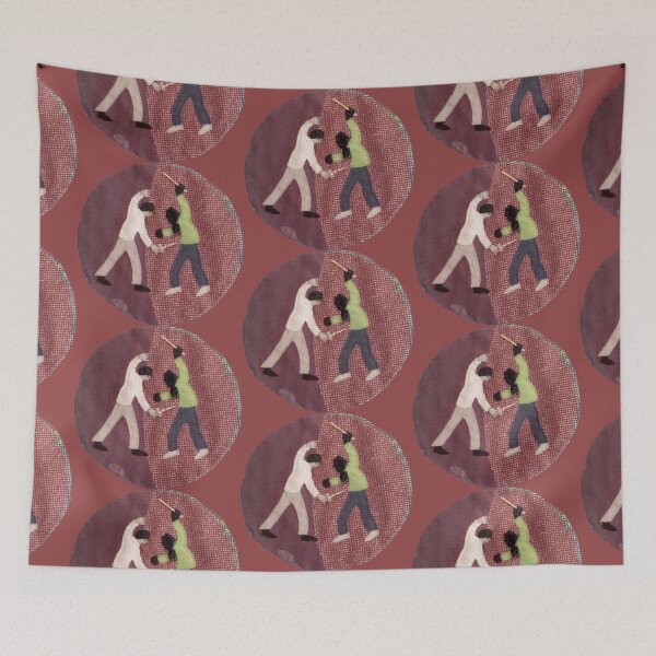 Item preview, Two people fighting designed and sold by MoMoJaJa.