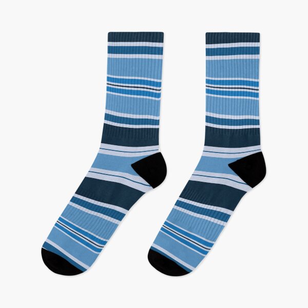 Item preview, Horizontal Blue Stripes Pattern designed and sold by iCraftCafe.