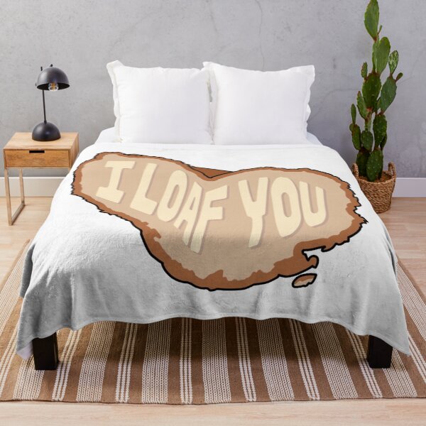 Item preview, I LOAF YOU Bread Sticker designed and sold by CeceliAnonymous.