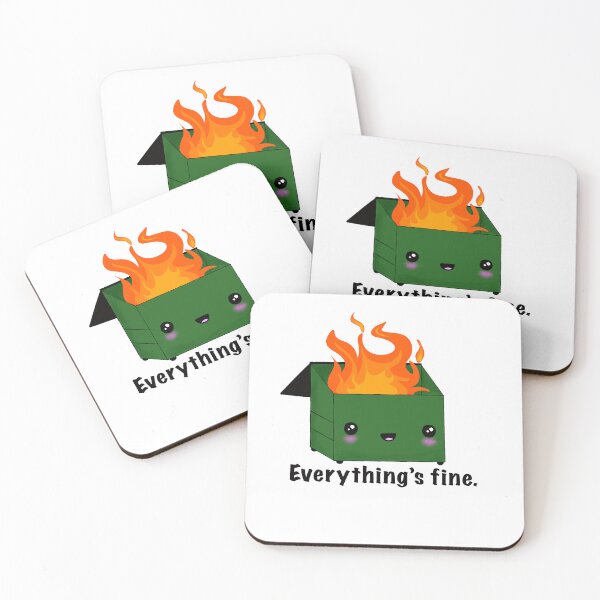Item preview, Dumpster Fire designed and sold by Bklingbeil.