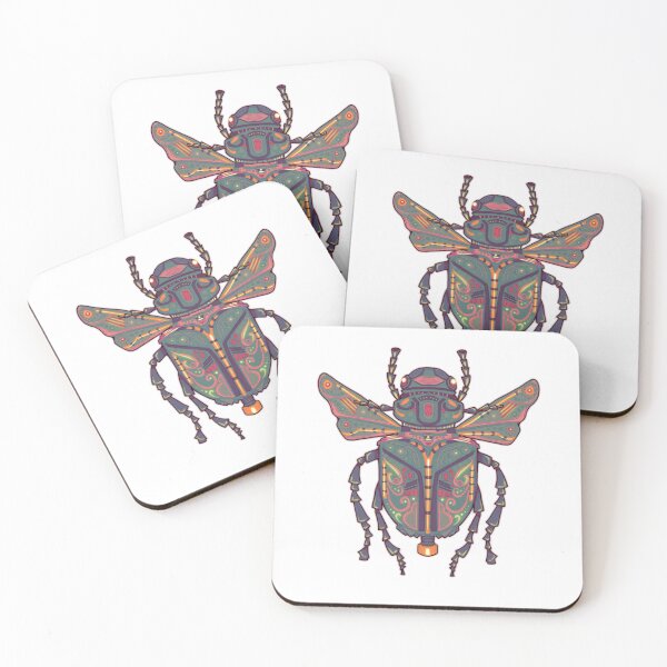 Item preview, Geo Beetle | army green designed and sold by rose-michele.