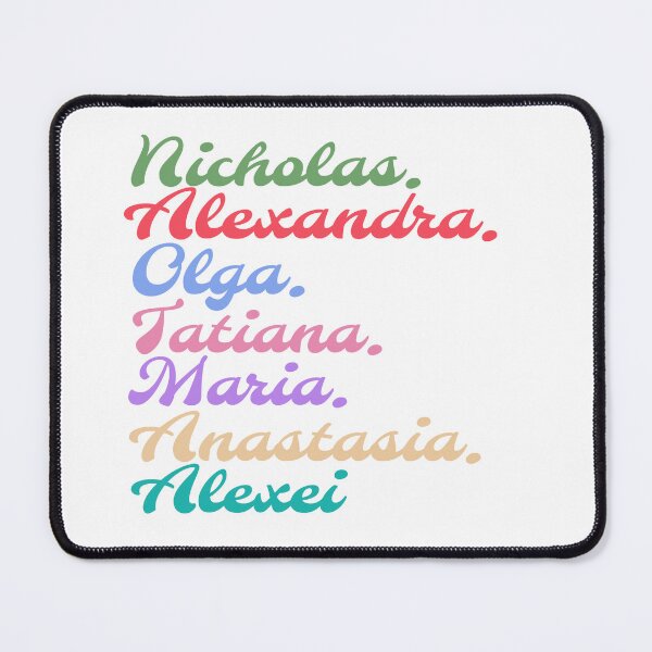 Item preview, Romanov name print designed and sold by cceridwenx.