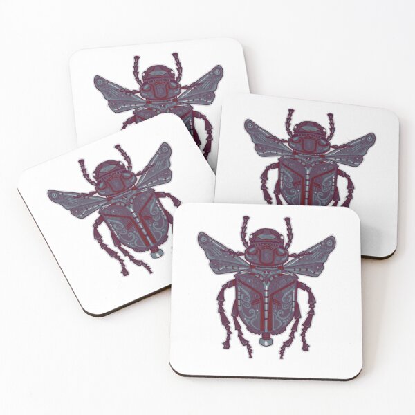Item preview, Geo Beetle | greys designed and sold by rose-michele.