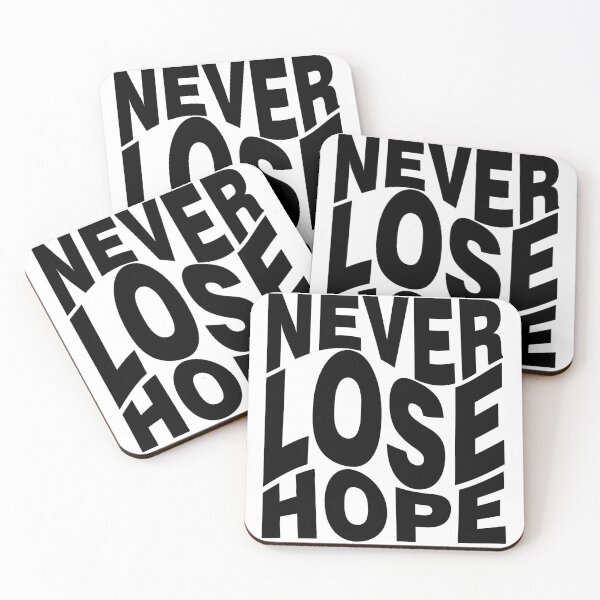 Item preview, never lose hope designed and sold by itswallcraft.