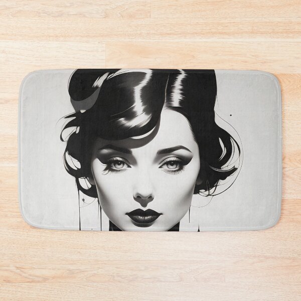 Item preview, Classic Noir Elegance Timeless Beauty in Monochrome designed and sold by ArtComixHaven.
