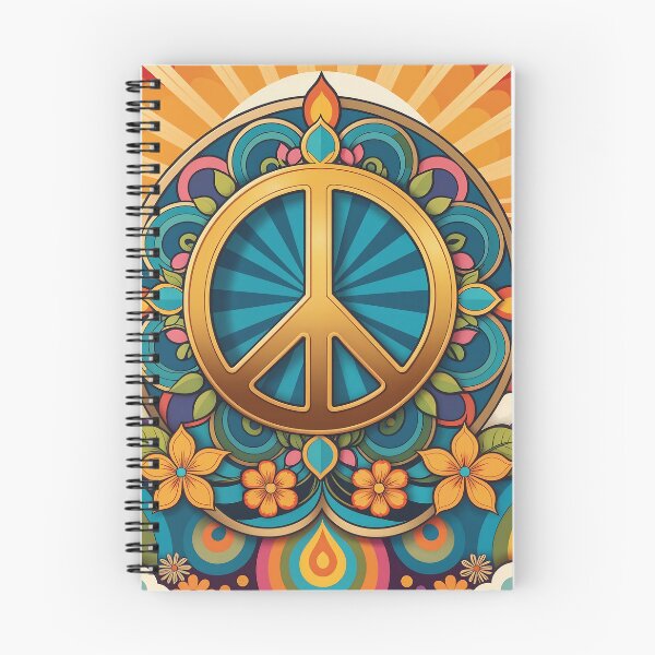 Item preview, Retro 70s Peace Sign designed and sold by Prints and Lifestyle.