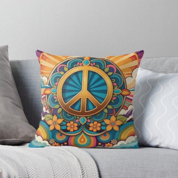 Item preview, Retro 70s Peace Sign designed and sold by Prints and Lifestyle.