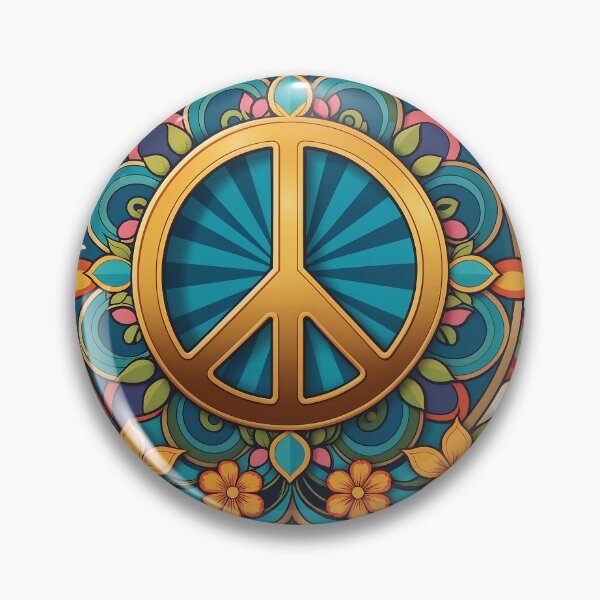 Item preview, Retro 70s Peace Sign designed and sold by Prints and Lifestyle.