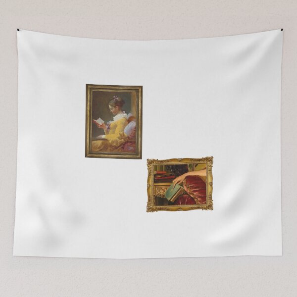 Item preview, framed classic and vintage art - the reader designed and sold by wildeloves.