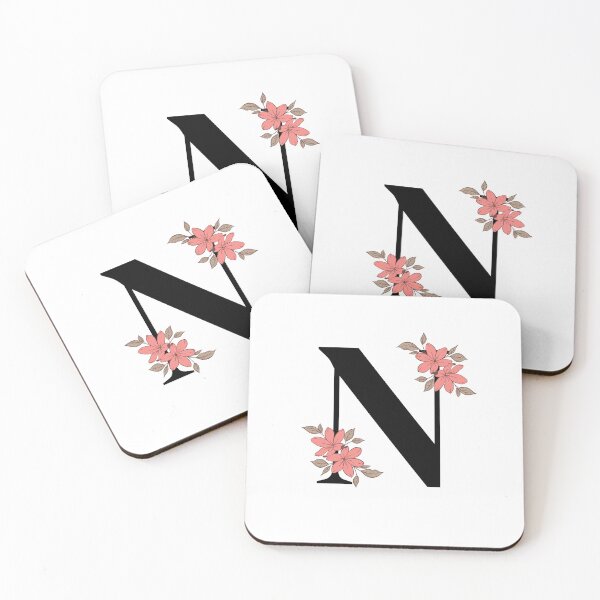 Item preview, Floral initial letter N designed and sold by Tenzeelaat.