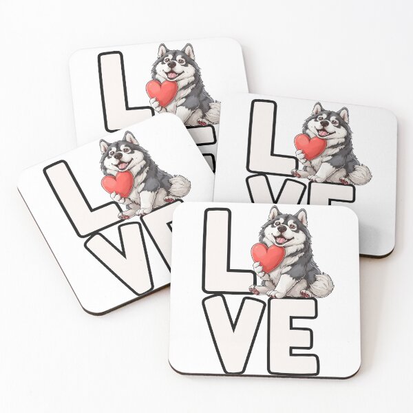Item preview, Alaskan Malamute Love designed and sold by TheAnimalZ00.