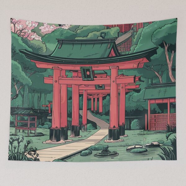 Item preview, Kyoto Travel Vintage  designed and sold by TravelWall.