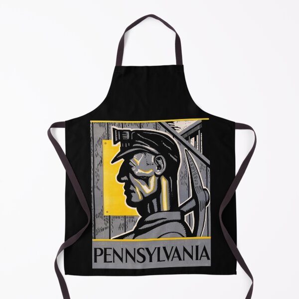Item preview, Pennsylvania Miner 1936 Isadore Posoff designed and sold by RocketshipRetro.
