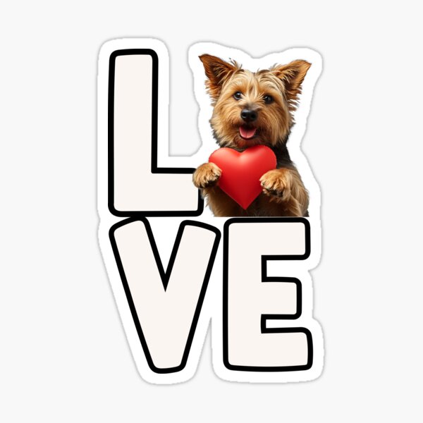 Item preview, Australian Terrier Love designed and sold by TheAnimalZ00.