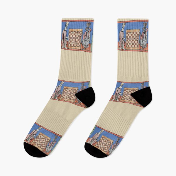 Item preview, Medieval Rabbits Playing Chess designed and sold by MargiKnights.