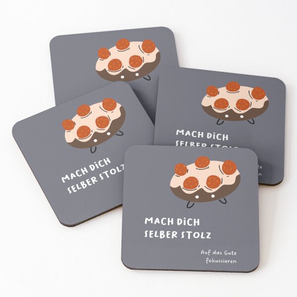 Item preview, MACHE DICH STOLZ | Donut Illustration | Summer Activities | Picnic designed and sold by RM-Journey.