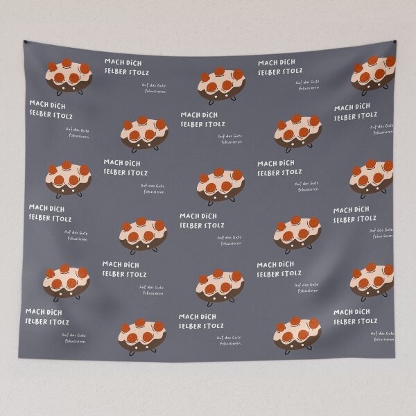 Item preview, MACHE DICH STOLZ | Donut Illustration | Summer Activities | Picnic designed and sold by RM-Journey.