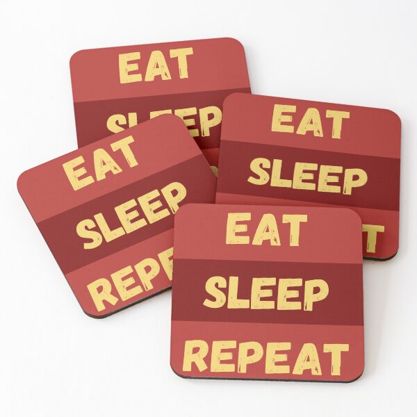 Artikelvorschau, Eat Sleep Repeat entworfen und verkauft von KTVdesign.
