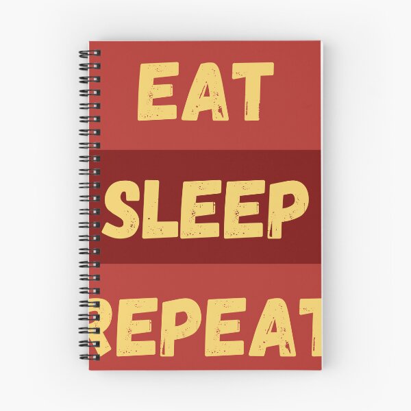 Artikelvorschau, Eat Sleep Repeat entworfen und verkauft von KTVdesign.