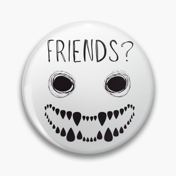 Item preview, Friends? Creepy Monster Face designed and sold by NFindlayArt.