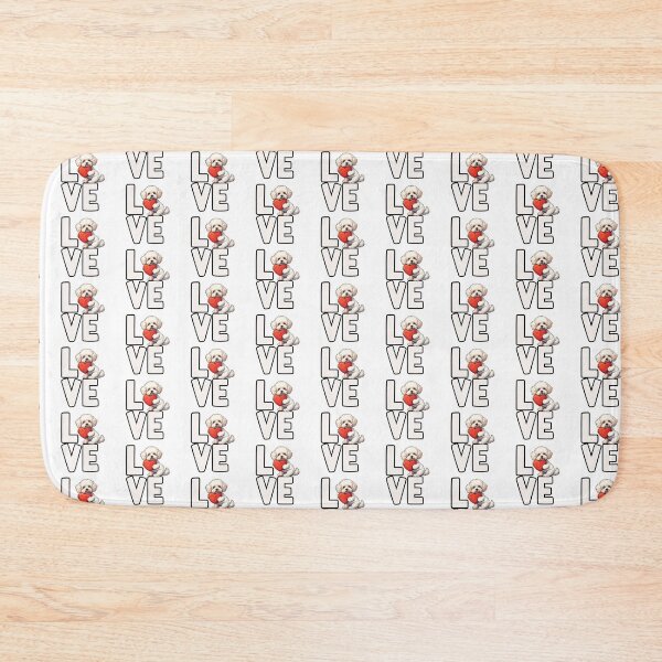 Item preview, Bichon Frise Love designed and sold by TheAnimalZ00.