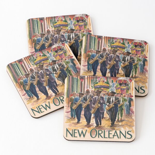 Item preview, New Orleans Travel Vintage  designed and sold by TravelWall.