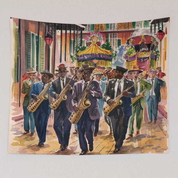 Item preview, New Orleans Travel Vintage  designed and sold by TravelWall.