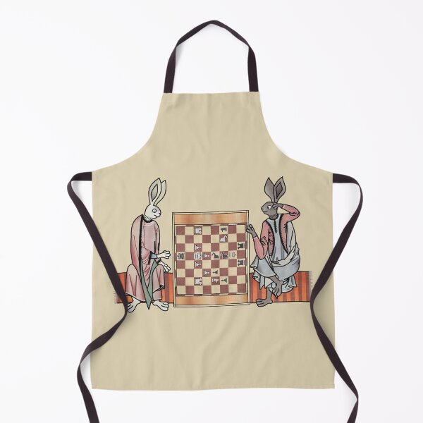 Item preview, Medieval Rabbits Playing Chess designed and sold by MargiKnights.