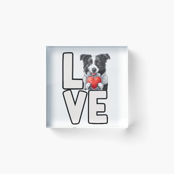 Item preview, Border Collie Love designed and sold by TheAnimalZ00.