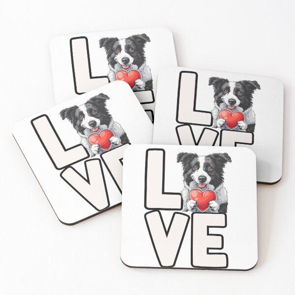 Item preview, Amor del border collie designed and sold by TheAnimalZ00.